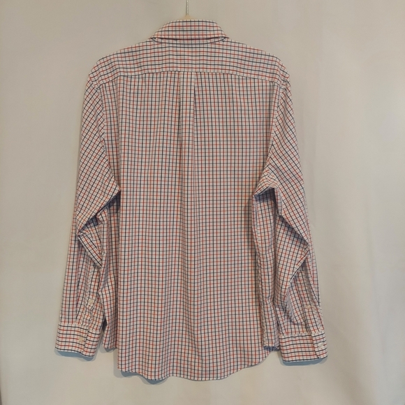 Vineyard Vines Mens Long Sleeve Button-Down Slim Fit Whale Shirt Size Large - Picture 6 of 11